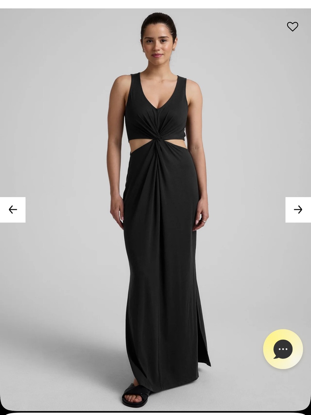 Maxi Around The World Front Twist Dress